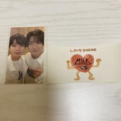 M!LK LOVE ENG!NE 塩﨑太智　曽野舜太　ペアトレカ　ステッカーのサムネイル