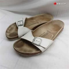 BIRKENSTOCK 마드리드 샌들 화이트 24.5cm 여성