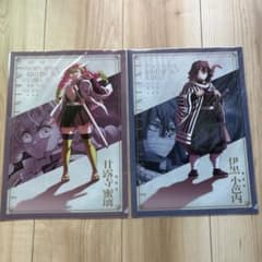 Demon Slayer: Kimetsu no Yaiba - Infinity Castle Arc Clear File - Mitsuri Kanroji & Obanai Iguro (2 types)