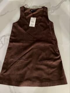 ZARA ザラ　ワンピース　　スエードワンピースのサムネイル