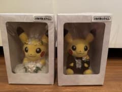 ピカチュウ ウェディングドレス タキシード 2体セットのサムネイル