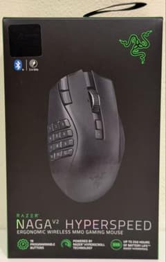 【新品未開封】Razer Naga V2 HyperSpeed 無線のサムネイル
