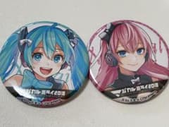 初音ミク マジカルミライ 2018 缶バッジ 2種セット - メルカリ