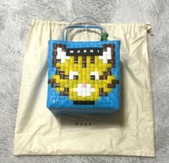MARNI マルニマーケット　トラ　アニマル　カゴバッグ MARNI マルニマーケット トラ アニマル カゴバッグ - メルカリ
