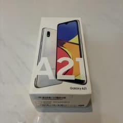 新品未使用品・通電未確認】Galaxy A21 ホワイト64GB SIMフリー - メルカリ