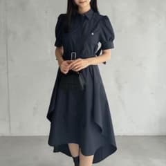 完売/dazzlin/POLO BCS コラボヘムレイヤードシャツワンピース - メルカリ