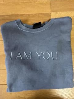【郵送可、送料無料】藤井風　I AM YOUトレーナー　Mサイズ　紺 15日まで限定お値下げ》藤井風 I AM YOU Sweatshirt スウェット