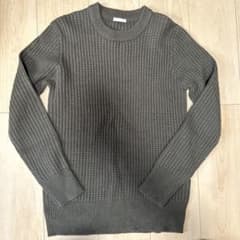 GU グレー リブ編みセーターのサムネイル