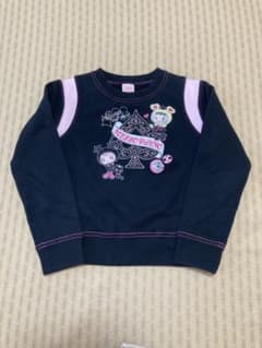 110 メゾピアノ ラブちゃんデビリーちゃんトレーナー - メルカリ