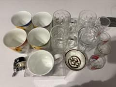 Thumbnail of カラフルなカップとグラスセット15点セット