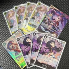 【美品】ワンピースカード まとめ売り 9枚セットのサムネイル