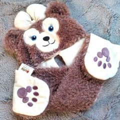 香港 限定 ディズニー シェリーメイ キッズ 耳付き マフラー ふわふわ 防寒のサムネイル