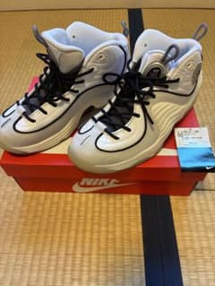 美品 NIKE AIR PENNY2 エアペニー 27cm 白黒のサムネイル