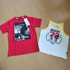 男の子　Tシャツ　タンクトップ　セット 130のサムネイル