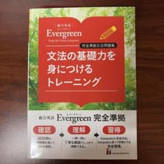 文法の基礎力を身につけるトレーニング総合英語Evergreen完全準拠文法問題集のサムネイル
