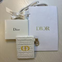 Dior ミラー 手鏡 ホワイト、ディオールショッパー付きのサムネイル