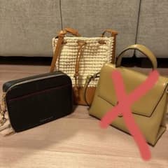 CHARLES & KEITH ショルダーバッグ 2つセット※個別でも可のサムネイル