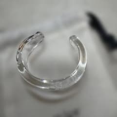 クリア バングル リストバンド 透明のサムネイル