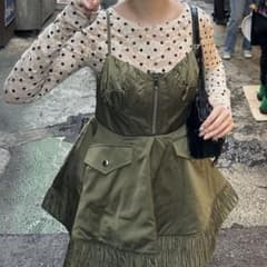 POPPY ミリタリー フレアチュニック あさぎーにょ free ポップアップ POPPY ミリタリー フレアチュニック あさぎーにょ free ポップアップ