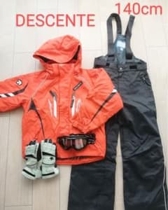 DESCENTE デサント キッズ スキーウェアセット140cm スキー スノボ