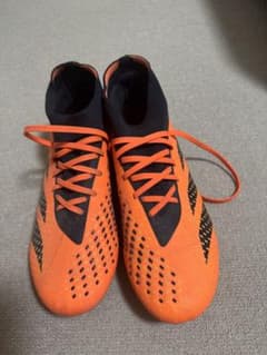 adidas サッカースパイク オレンジ ブラックのサムネイル