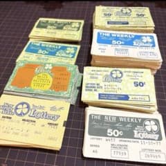 在庫2】ヴィンテージ【1970年代】海外チケット(ロールチケット【30枚
