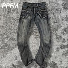 PPFM デニム バナナ型 グランジ y2k archive 00s M 美品 - メルカリ