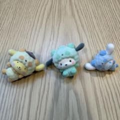 サンリオ もこもこパンダフロッキーマスコット セットのサムネイル