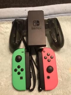 任天堂Switch ジョイコン ネオングリーン ネオンピンクのサムネイル