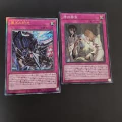 霊王の閃光 レリーフ 2枚 長逸融合 ウルトラ3枚 神の密告 スーパー2枚 霆王の閃光【レリーフ】{BLZD-JP077}《罠》