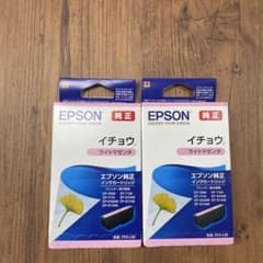 ￼ 未開封期限切れ　エプソン純正 インクカートリッジ　イチョウ　ライトマゼンタ￼のサムネイル