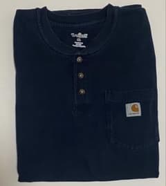 【古着】Carhartt Tシャツ ネイビー　サイズXLのサムネイル
