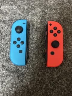 (ジャンク品)純正Nintendo Switch Joy-Con 青 赤のサムネイル