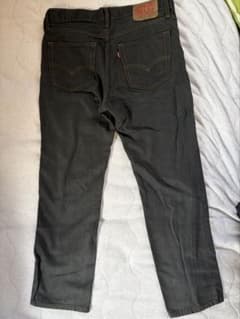 な*様 Levi's ブラックデニムパンツ　タグ表示→516 Ｗ33 Ｌ30のサムネイル