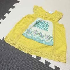 くま様専用⁂プチジャム⁂80⁂チュニックワンピースのサムネイル