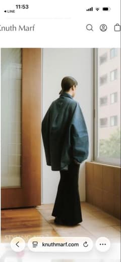 マァム♩Knuth Marf オーバーサイズ デニムジャケット マァム様専用♩Knuth Marf オーバーサイズ デニムジャケット - メルカリ