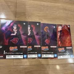 NARUTO 질풍전 이치 반 쿠지 I상 비주얼 시트 세트