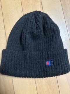 Champion ブラック ニット帽 57-59cmのサムネイル