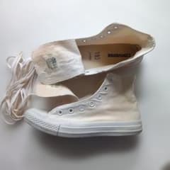 CONVERSE ハイカットスニーカー ホワイト 24cmのサムネイル