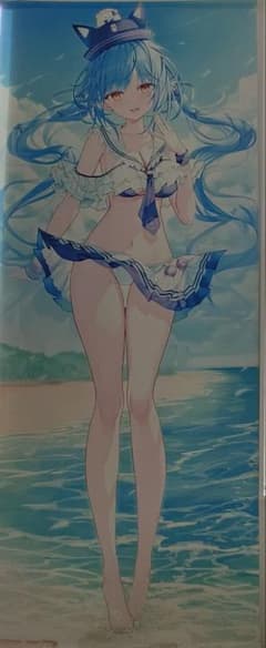 コミケ106 リン☆ユウ 雪花ラミィ 等身大タペストリー&イラスト集