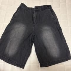retorks ブラックデニム ハーフパンツのサムネイル