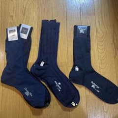 ブランド靴下　6足　ネイビー　25-26cmのサムネイル