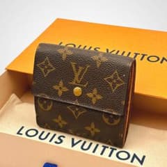 ルイヴィトン モノグラム ポルトモネ ビエ カルト クレディ 三つ折り
