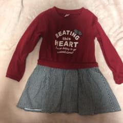 ワンピース　120cm 長袖のサムネイル