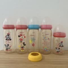 Pigeon ミッキー・ミニー 哺乳瓶 5本セットのサムネイル