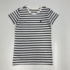 【送料込】Ralph Lauren レディース ボーダー ホワイト/ネイビー Ｓのサムネイル