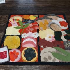 古布はぎれタペストリー