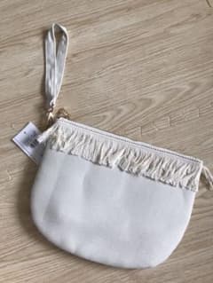 新品  クラッチバッグ  キャンパス トート  ポーチのサムネイル