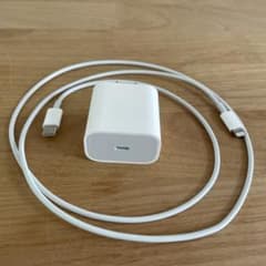 APPLE 純正電源アダプター、充電ケーブル アップル MHJA3AM/Aのサムネイル