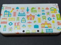 New 닌텐도 3DSLL 본체 상하 IPS 도부츠의 숲